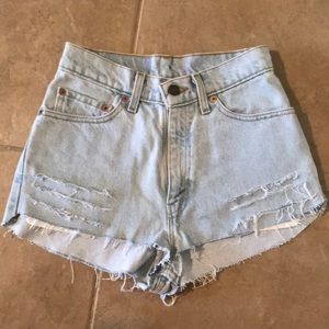 Vintage Levi shorts